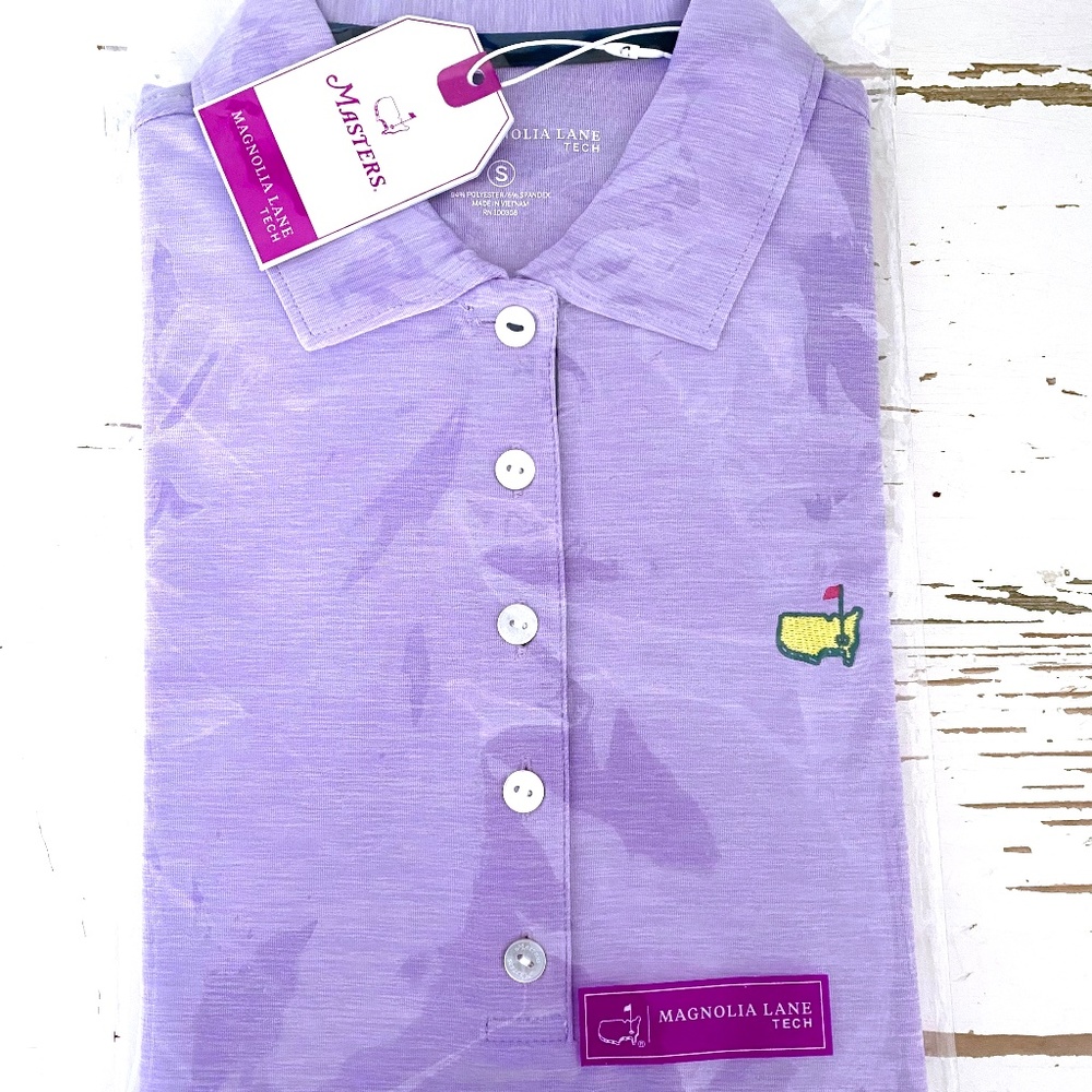 NWT! Masters Magnolia Lane Women's Polo Shirt - Size Small